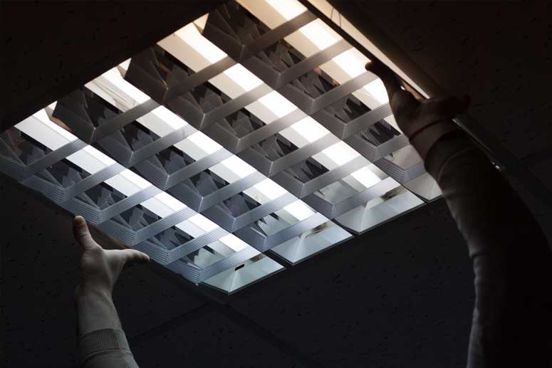 florescent light installation chicago north shore